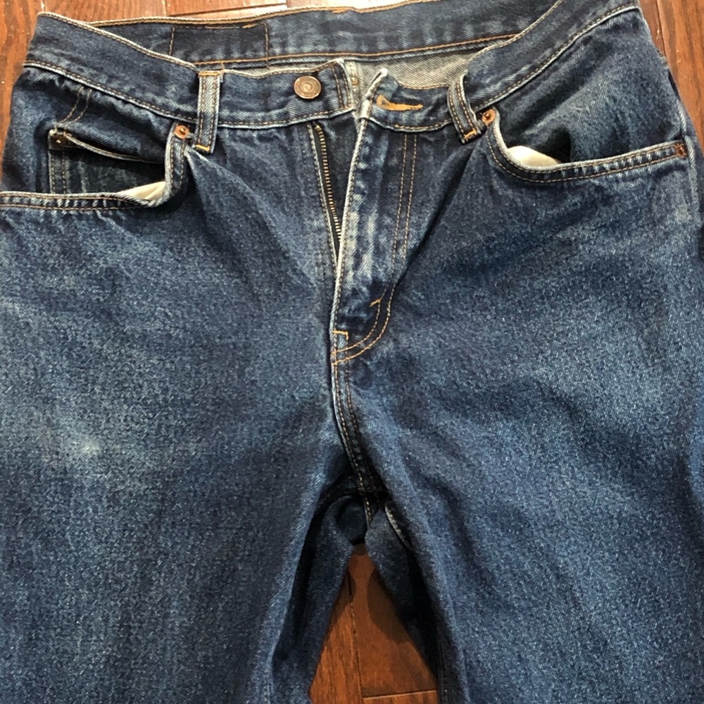 Vintage orange tab Levis
